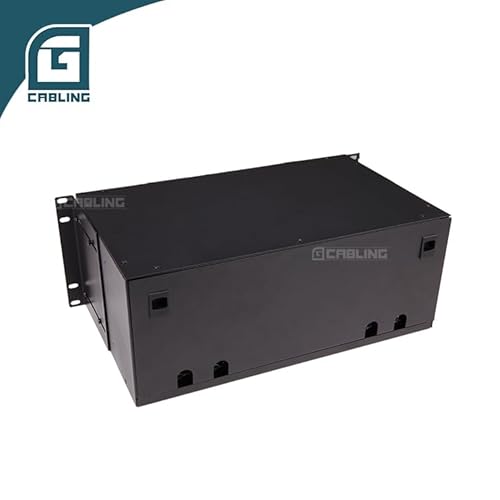 4U 19 Inch Sliding Module Fiber Panel, 144 Core Rack Mount ODF for SC Simplex Adapters, Sliding Rack Mount Fiber Distribution Frame SC Type alternate view