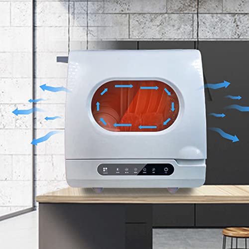 Mini lave-vaisselle portable compact 4 programmes avec double pulvérisation - 6