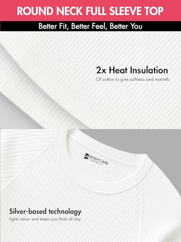 Image of BODYCARE Men's Slim Fit Thermal Top Round Neck Full Sleeves Pack Of 1