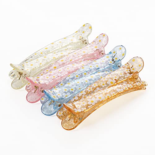 Ayesha 16 Pcs Hair Clips For Styling Sectioning Alligator Hair Clips For Salon Plastic Duck Billed Hair Clips Hair Styling Accessories For Women Girls Styling Designer Barber #TOP5