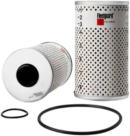 FS19536 Fleetguard Fuel Filter Cartridge (Pack of 2)