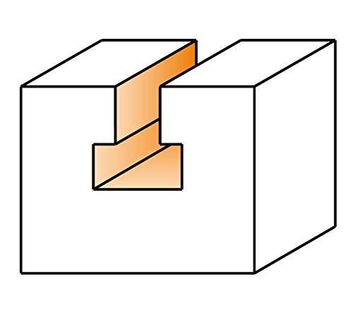 CMT 850.501.11 Solid Carbide Keyhole Bit, 1/2-Inch Shank, 3/8-Inch Diameter by CMT ORANGE TOOLS - Used condition - Image 2