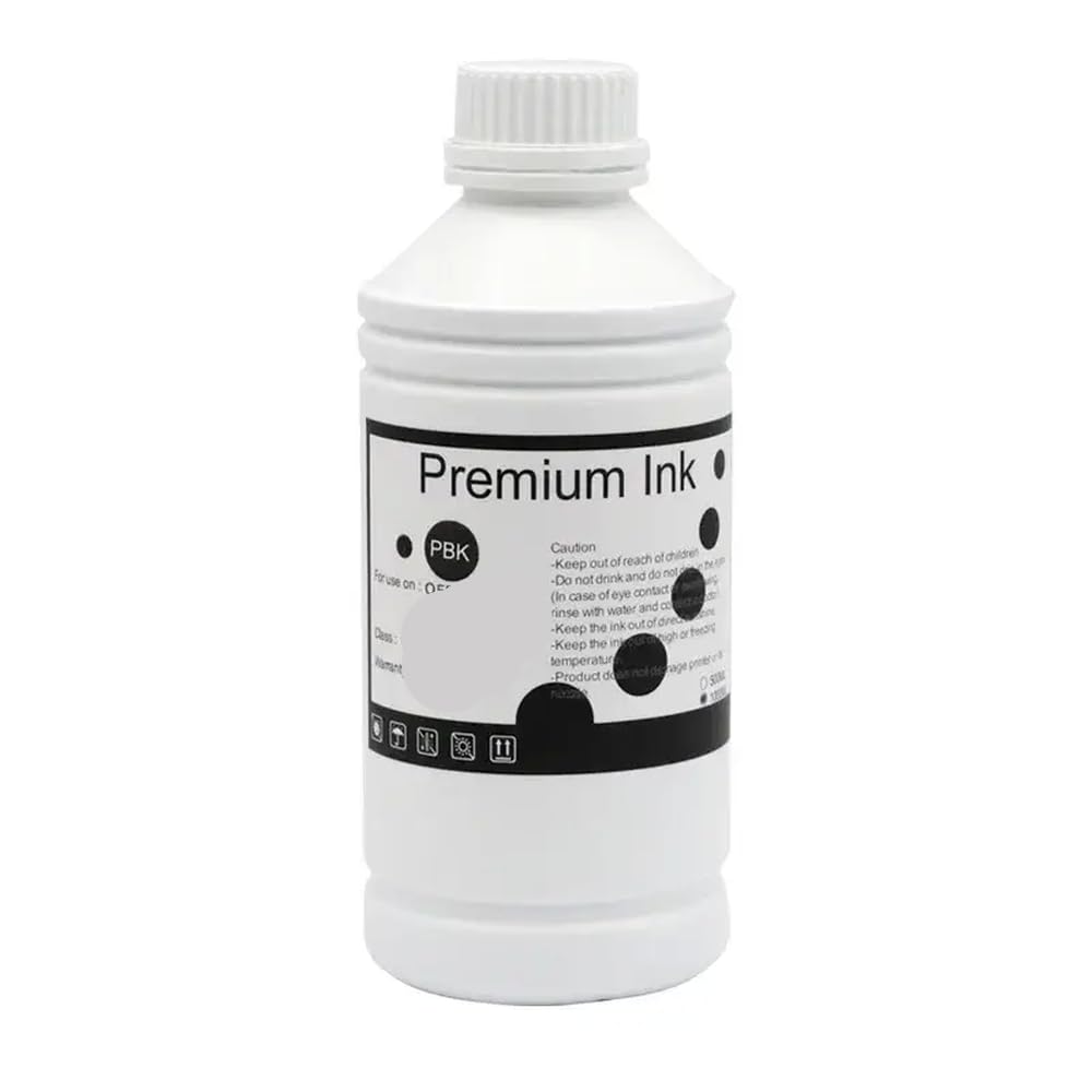 1000 ml Nachfüllpigmenttinte kompatibel mit Pro-1000 Pro1000 Bildprograf PFI-1000 PFI1000 Druckertinte(1000ML-Pigment-PBK)