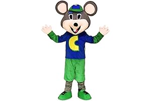 Chuck E. Cheese Mascot Costume: Embody the Legendary Mouse in This Exclusive Costume