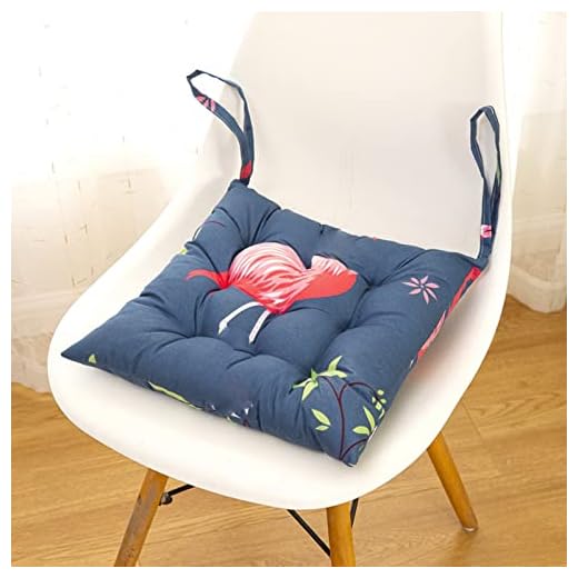 2-pack sittdyna, stolkuddar för matstolar, 3 cm tjocka mjuka och bekväma fyrkantiga stolsdynor med slipsnåla, för köksmatsal kontorsstol (Color : 5, Size : 40x40cm)