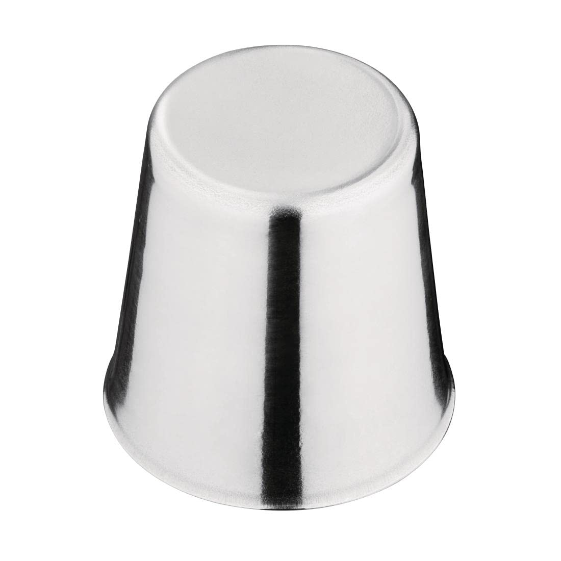 Staccatory 12 Pièces Aluminium Dariol Mouler Tasse de Cuisson Dariole Pudding Dessert Crème Moules Rond Antiadhésif Oeuf Moule Le Moule Ustensiles de Cuisson