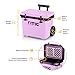 RTIC 22 QT Ultra-Light Wheeled Cooler with Handle, Hard Insulated Portable Ice Chest Box for Beach, Drink, Beverage, Camping, Picnic, Fishing, Boat, Barbecue, Lavender/Plum