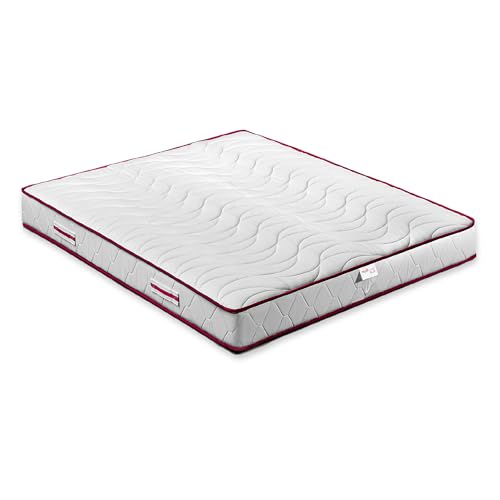 ITALYMATERASSI Materasso Matrimoniale MEMNATURE 160x190 cm in Memory Foam, Alto 20 cm, Antiacaro e Antibatterico, Dispositivo Medico Detraibile, Made in Italy
