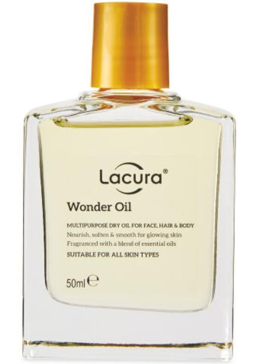 AldiLacura - Wonder Oil | Multipurpose Oil for Face, Hair & Body | Suitable for All Skin Types | 50ml