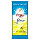 meister proper produkte Kein Nachspülen notwendig Meister Proper Reinigungstücher Mediterrane Zitrone, 8er Pack (8 x 60 Stück)