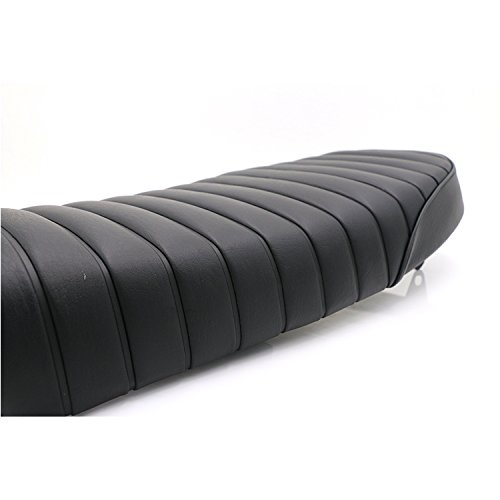 Motorcycle Vintage Cafe Racer Seat For Suzuki GS250T 450L 500E 550 Kawasaki KZ900 700 Yamaha XT500 XS650 Honda CB550 BMW (black)
