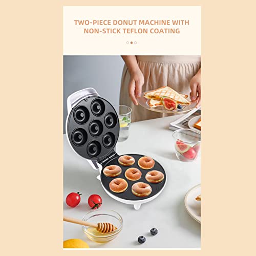 Mini Máquina de Fazer Bolos, Máquina de Donuts Doméstica, Resistente a Deslizamentos, Dissipação de