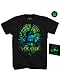 Marvel Doctor Strange Glow in the Dark Adult Mens T-shirt Black (Medium)