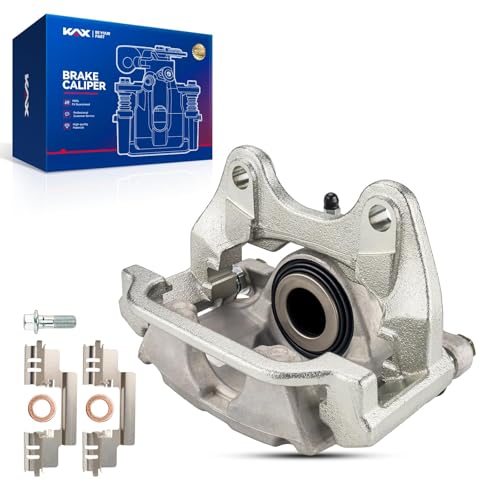 Image of KAX Disc Brake Caliper Assembly Fit for Silverado 1500 /Sierra 1500 2007-2018, Tahoe /Yukon /Escalade 2007-2020, Suburban 2015-2020, Suburban 1500 2007-2014, Yukon XL 2015-2020, Rear Left Driver Side