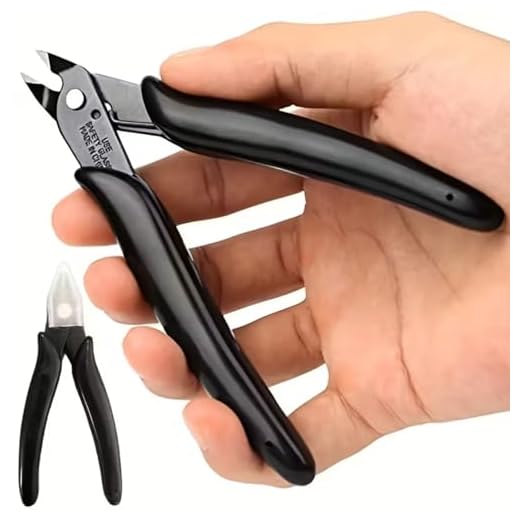 1pc black Cast Iron Multi-Functional Pliers, Easy Spring-Action Cable Wire Management and Stripping Tool for DIY, Electricians, and Handyman