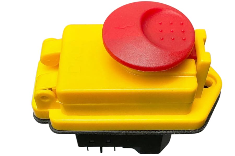 DKLD DZ-6-2 5 Pin Electromagnetic Switch Emergency Stop Switch For