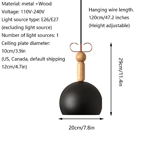 Suspension LED industrielle luminaire suspendu scandinave à éclairage ciblé et design - 7