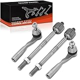 Replacement Parts for 4x Front Inner&Outer Tie Rod End Kit for Mercedes-Benz GL350 GL450 ML250