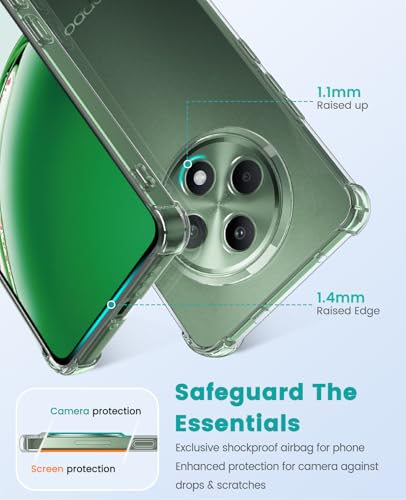 SineOrdo Case for OPPO Reno 12 F / 12 FS Phone Case Clear - Image 3