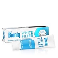 Bioniq® White Filler Zahnpasta, 100 ml – Sanfte Whitening-Zahncreme mit Hydroxylapatit, schützt und stärkt den Zahnschmelz, für glatte und weiße Zähne, entfernt Verfärbungen schonend, ohne Fluorid