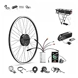 BAFANG Ebike Conversion Kit with Battery - 48V500W Brushless Geared Front Hub Motor,...