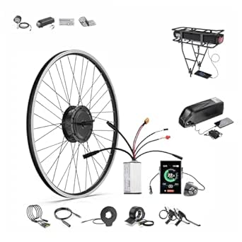 BAFANG Ebike Conversion Kit with Battery - 48V500W Front Hub Motor