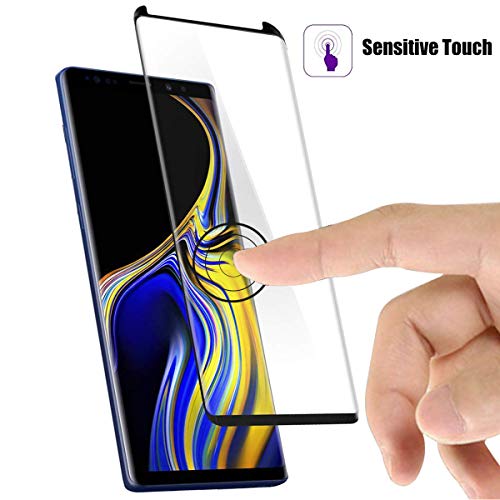 Moresky Compatible For Samsung Galaxy Note 8 Screen Protector Tempered Glass Case Friendly [3D Curved Edge] [Anti-Scratch] [High Definition] (4 Pack, Clear) #TOP5