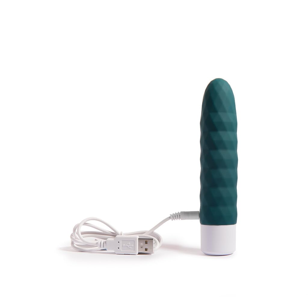 Platanomelón - Vibrador Vaginal Elegante y Discreto con 10 Modos de Vibración, Juguete Erótico Recargable - Pipo Verde