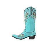 Botas para el sudor con puntera ajustada: botas vaqueras con tacón tradicional occidental y suela de goma de larga duración.