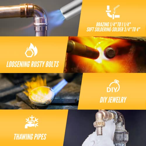 High-Intensity-Propane-Torch-Head-for-MAP-Pro-MAPP-Propane-Tank-Portable-Trigger-Start-Soldering-Torch-for-Gas-Welding-Stripping-Paint-Searing-Steak