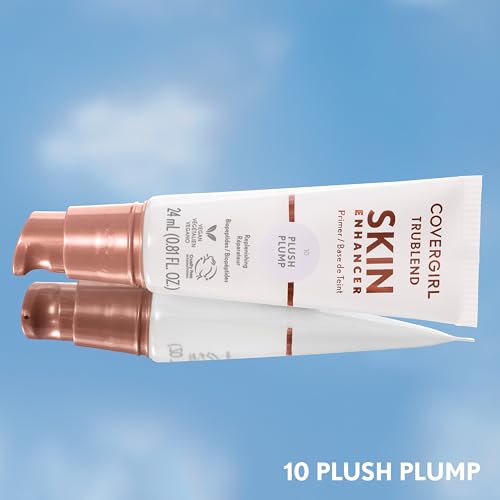 CoverGirl TruBlend Skin Enhancer, Plush Plump, Primer, Plumps Dry Skin, Blurs Pores, Hydrating, Brightening, Lasts All Day, 0.81oz - image 8