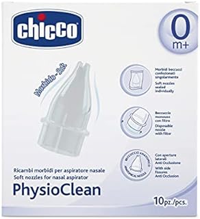 Chicco Części zamienne do usuwania śluzu nosa Physio Clean