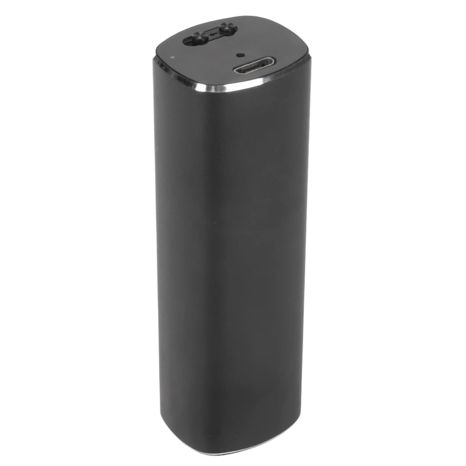 Small Recorder, Rechargeable Timestamp Design Magnetic Mini Recorder MP3 Player for Meeting for Class (Neutral English, Black 16GB)-image-42