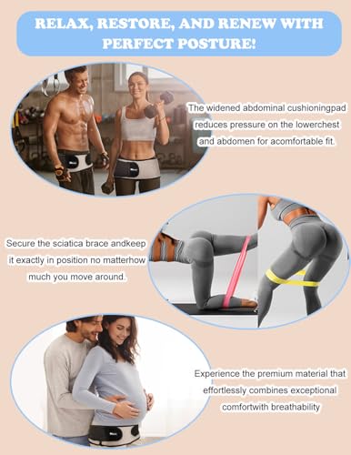 Faja lumbar para hombre y mujer con soporte extra miniatura 6
