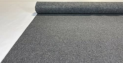 Silver Gray Automotive Trunk Liner Upholstery Cloth Carpet Fabric Ez - Flex 54 Inches Wide By The Foot #TOP3