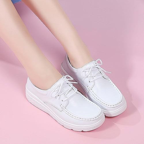 Image of Nurse Shoes for Women Nursing Shoes Zpatos para Trabajar en Restaurante de Mujer Flats for Women