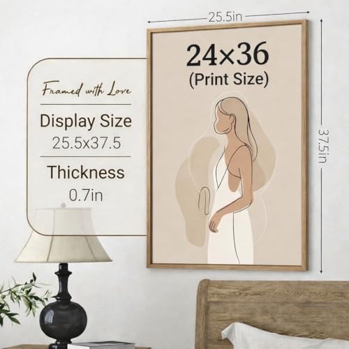 Image of Livin'luxe Lord Krishna Lotus Cow Wall Painting for Living Room Bedroom Kids Room Decor, Devotional Artwork with Sparkle Laminate and Premium Wooden Synthetic Frame (25.5 x 37.5 Inch) NXL01-4115