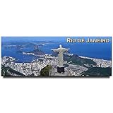 Rio de Janeiro Panoramic Fridge Magnet Brazil Travel Souvenir Christ the Redeemer