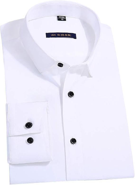 Amazon ワイシャツ メンズ 長袖 ドレスシャツ 半袖シャツ 速乾 形態安定 ノーアイロン 無地 ビジネスシャツ カジュアル 通気 清涼感 大人 春夏秋冬 制服 通勤着 おしゃれ S 5l展開 シャツ 通販