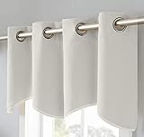 Magic Drapes Window Treatment Valance 100% Polyester Solid Light Blocking Energy Efficient Grommet f