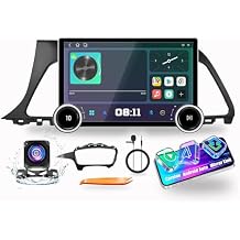 for Hyundai Sonata 2015-2019 Physical Display Knobs CarPlay/Android Auto Autoradio FM Radio Car Navigation Stereo Pad Player GPS 11.8" QLED Touch Screen BT WiFi 2 Din Headunit Tablet Octa Core 4G+64G