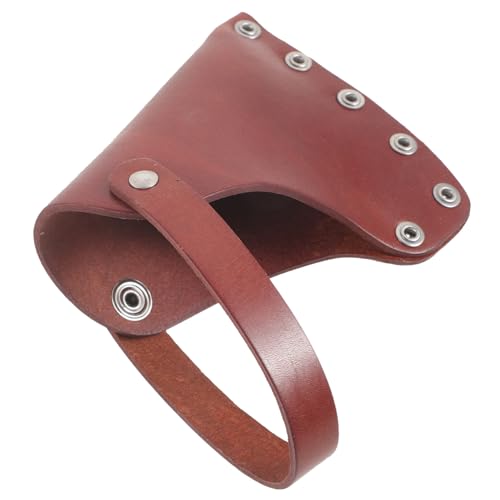 IWOWHERO Hand Cover Sheath Camping Cooking Tool Protective Cover for Outdoor Hiking Leather Protector