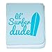 CafePress Lil (Little) Surfer Dude! with Surfboard Baby Blan Baby Blanket, Super Soft Newborn Swaddle