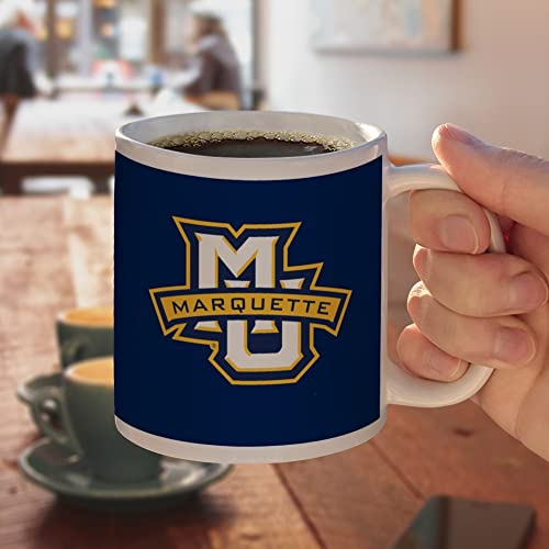 Marquette University Primary Logo Ceramic Coffee Mug Gift Mugs, 11oz, White by GRAPHICS & MORE - Used condition - Image 4
