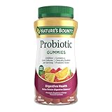 Nature's Bounty Probiotic Gummies, Immune Health & Digestive Balance, Pineapple, Raspberry and Orange Flavor Gummies, 60 Ct