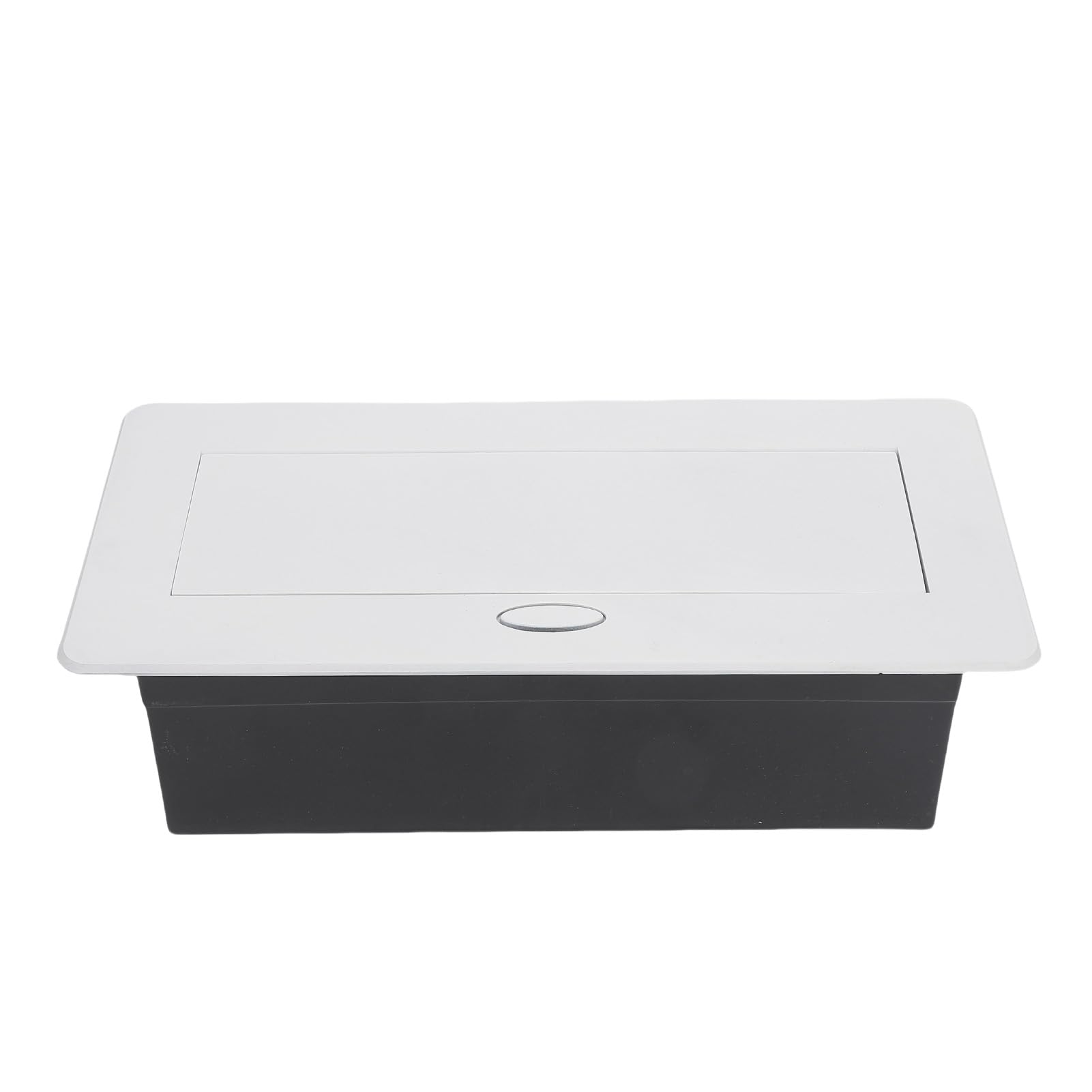 Scatola di Derivazione da Incasso da Tavolo, Hub di Alimentazione USB Tipo C a 2 Poli 16A 4000W con PC in Acciaio Inossidabile a Smorzamento Lento, per Piano di Lavoro
