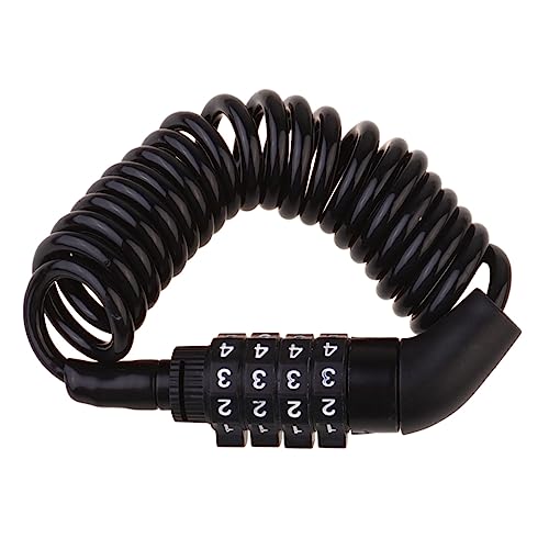 TOYANDONA Bike Lock Digit Password Security Lock for Bicycle Luggage Helmet Combination Theft Safety Bike Security