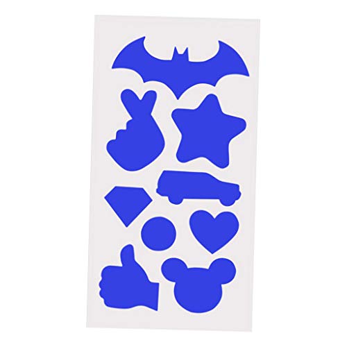 D DOLITY Nylon Self-Adhesive Down Jacket Repair Patch Kit Lightweight Portable Fabric Clothes Sportswear Repairing Gear Outdoors - Blue