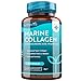 Price comparison product image Marine Collagen 1000mg Enhanced with Hyaluronic Acid 100mg - 90 Super Strength Capsules - Hydrolysed Collagen Supplements - Vitamin C, Vitamin E, Vitamin B2, Zinc, Copper - Made in The UK by Nutravita