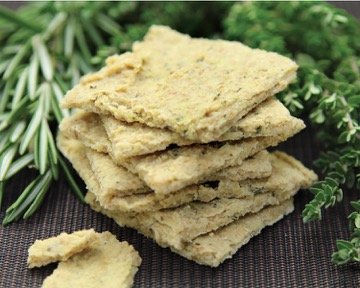 Fresh Herb Raw Crackers